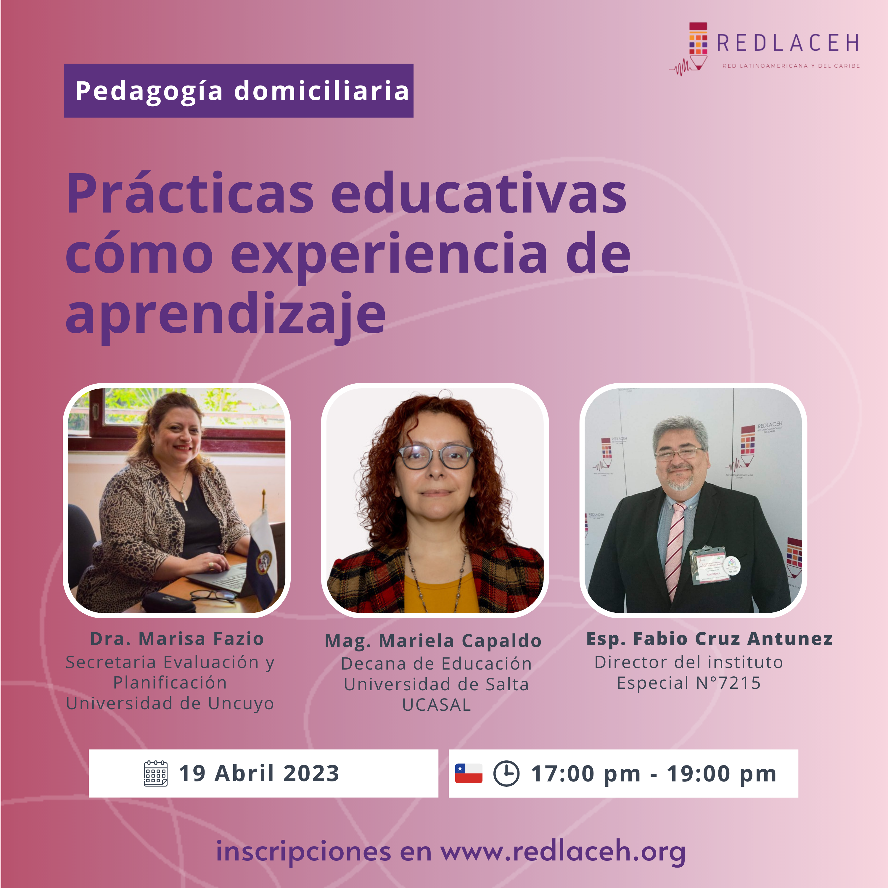 SEMINARIOS REDLACEH